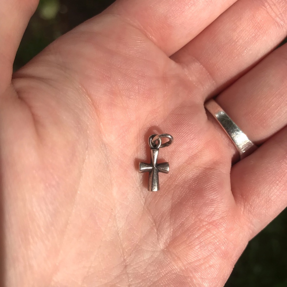 James Avery small cross charm